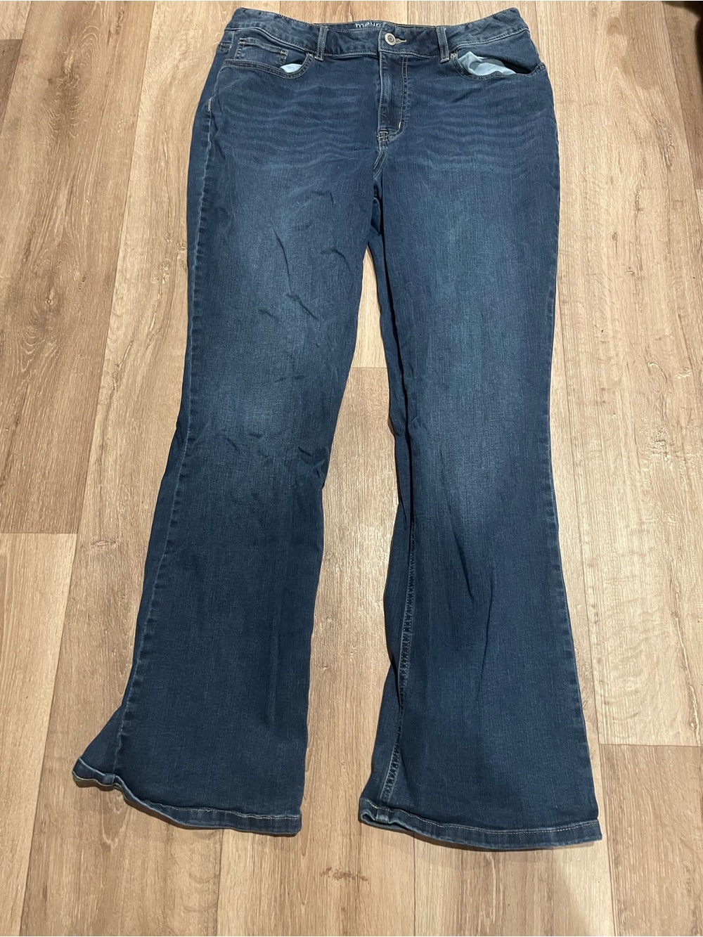 Maurices Dark Blue Flare Jeans